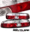 Lexus Sc400 1992-1995  Red / Clear Euro Tail Lights