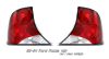 Ford Focus 2000-2004 4dr Red / Clear Euro Tail Lights