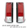 Chevrolet Astro 1985-2005  Chrome Led Tail Lights