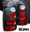 Chevrolet Suburban 2000-2006  Black Euro Tail Lights