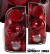 Toyota Tacoma 1995-2000  Red / Smoke Euro Tail Lights