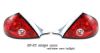 Dodge Neon 2000-2002  Red / Clear Euro Tail Lights
