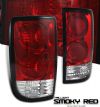 Chevrolet Blazer 1995-2004  Red / Smoke Euro Tail Lights