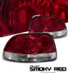 Honda Del Sol 1993-1997  Red / Smoke Euro Tail Lights