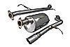 Honda Element 2003-2011 2wd, Awd & Sc 2.4l 4 Cyl. - Injen Stainless Steel  Cat-Back Exhaust System W/ 3 1/2" Rolled & Burnt Tip