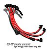 Honda Accord 1990-1997  Red Spark Plug Wires