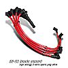 Honda Accord 1998-2002 Vtec 4cyl. Red Spark Plug Wires