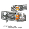 Dodge Ram 94-01 Euro Crystal Headlights