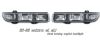 Saturn S Series 1996-1999  Black Euro Crystal Headlights