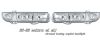 Saturn S Series 1996-1999  Chrome Euro Crystal Headlights