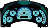 Toyota Celica GT 00-01 Speed glo Gauges