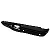 Ford Econoline 2000-2005   - Black Rear Step Bumper W/Sensor Hole 