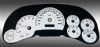 Gmc Yukon 2003-2005  White / Blue Night Performance Dash Gauges