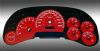 Chevrolet Tahoe 2003-2005  Red / Blue Night Performance Dash Gauges