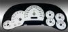 Cadillac Escalade 2003-2005  White / Blue Night Performance Dash Gauges