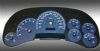 Chevrolet Silverado 2003-2005 Hd Blue / Blue Night Performance Dash Gauges