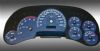 Chevrolet Silverado 2003-2005 Hd Blue / Blue Night Performance Dash Gauges