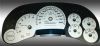 Gmc Yukon 2006-2007 Classic Silver / Blue Night Performance Dash Gauges