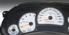 Gmc Sierra 2006-2007 Hd Classic White / Blue Night Performance Dash Gauges