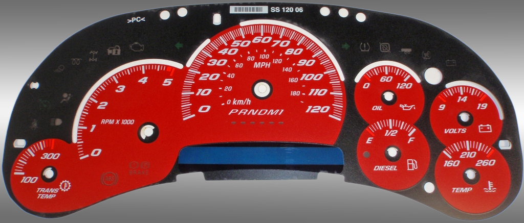 2006 Gmc sierra dash lights out