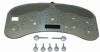 Gmc Yukon 1999-2002  100 Mph Trans Temp Stainless Steel Gauge Face With Blue Numbers