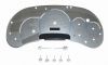 Chevrolet Silverado 2003-2005 Hd Diesel Stainless Steel Gauge Face With Blue Numbers