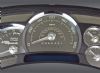 Chevrolet Silverado 2006-2007  120 Mph No Trans Stainless Steel Gauge Face With White Numbers