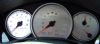 Pontiac Grand Prix 2004-2006 Wide Trac Mph No Needles Stainless Steel Gauge Face With Red Numbers