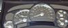 Hummer H2 2006-2007  120 Mph Trans Temp Stainless Steel Gauge Face With White Numbers