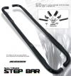 Chevrolet Avalanche 2001-2007 1/2 Ton (w/o Cladding)  Black Step Bars