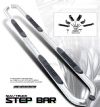 Ford F150 2004-2007  Super Crew Black Step Bars