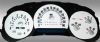 Chevrolet Ssr 2006-2006  White / Blue Night Performance Dash Gauges