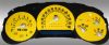 Chevrolet Ssr 2006-2006  Yellow / Blue Night Performance Dash Gauges