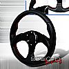 Type 2  320mm Steering Wheel - (black W/ Red STItch)