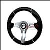 Technic 3  320mm Steering Wheel - (black/Silver)