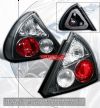 Mitsubishi Mirage 1999-2002  Black Euro Tail Lights