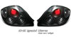 Hyundai Tiburon 2003-2005 Black Euro Tallights