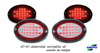 Chevrolet Corvette 1997-2004 Titanium Housing LED Tail Lights