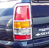 Chevrolet Silverado, Sierra 99-02 Styleside Chrome Tail Light Trim Bezel