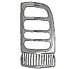 Dodge Ram  1994-2001 Chrome Tail Light Trim Bezels