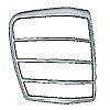 Jeep Grand Cherokee  1999-2004 Chrome Tail Light Trim Bezels