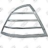 Ford Five Hundred  2005-2007 Chrome Tail Light Trim Bezels