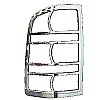 Gmc Sierra  2007-2013 Chrome Tail Light Trim Bezels