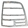 Toyota Camry  2007-2011 Chrome Tail Light Trim Bezels