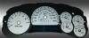 Chevrolet Trailblazer 2006-2009  Silver / Blue Night Performance Dash Gauges