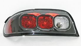 Nissan Altima 1993-1997 TYC Black Euro Tail Lights