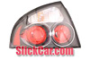 Nissan Sentra 2000-2003 Black TYC Euro Taillights