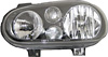 Volkswagen Golf 99-05 with Foglights Black Housing Headlights