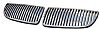 Bmw 3 Series 330i 2006-2007 Polished Main Upper Perimeter Grille