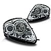 Mitsubishi Eclipse 2000-2005 Chrome/Clear Halo Projector Headlights